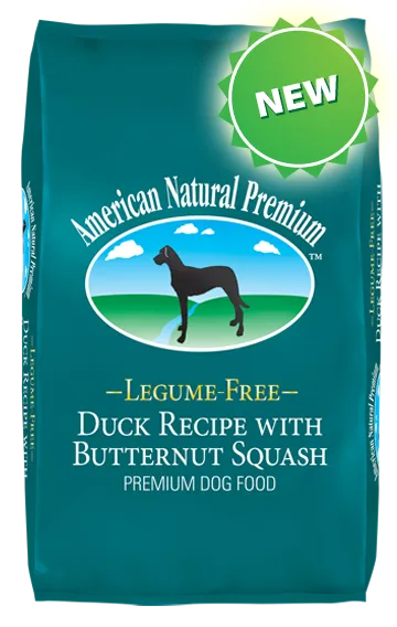 American Natural Premium Legume Free Duck Recipe with Butternut Squash