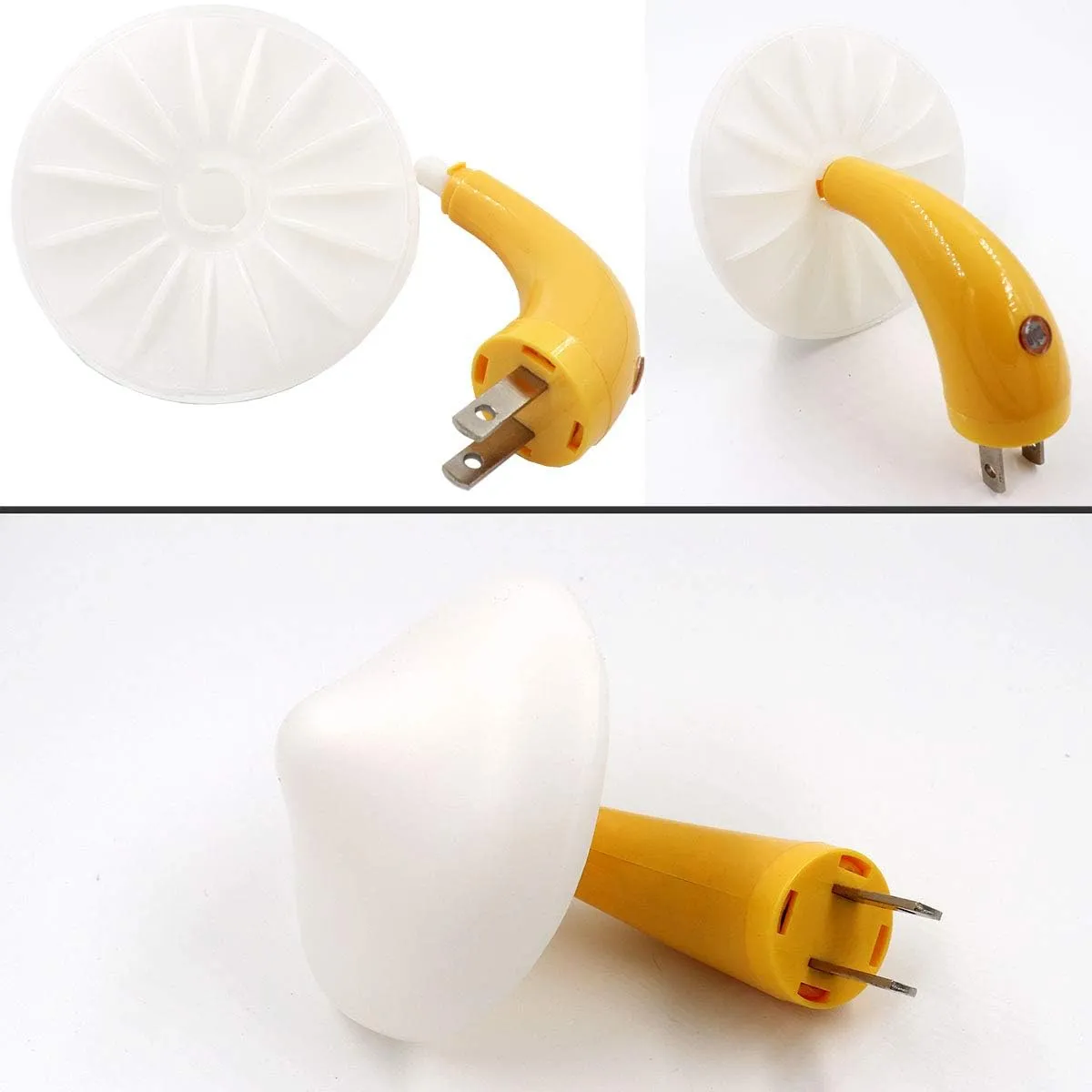 AUSAYE Sensor LED Night Light Plug in Lamp Mushroom Night Light 7-Color Changing Magic Mini Pretty Mushroom-Shaped Night Lights for Adults Kids NightLight