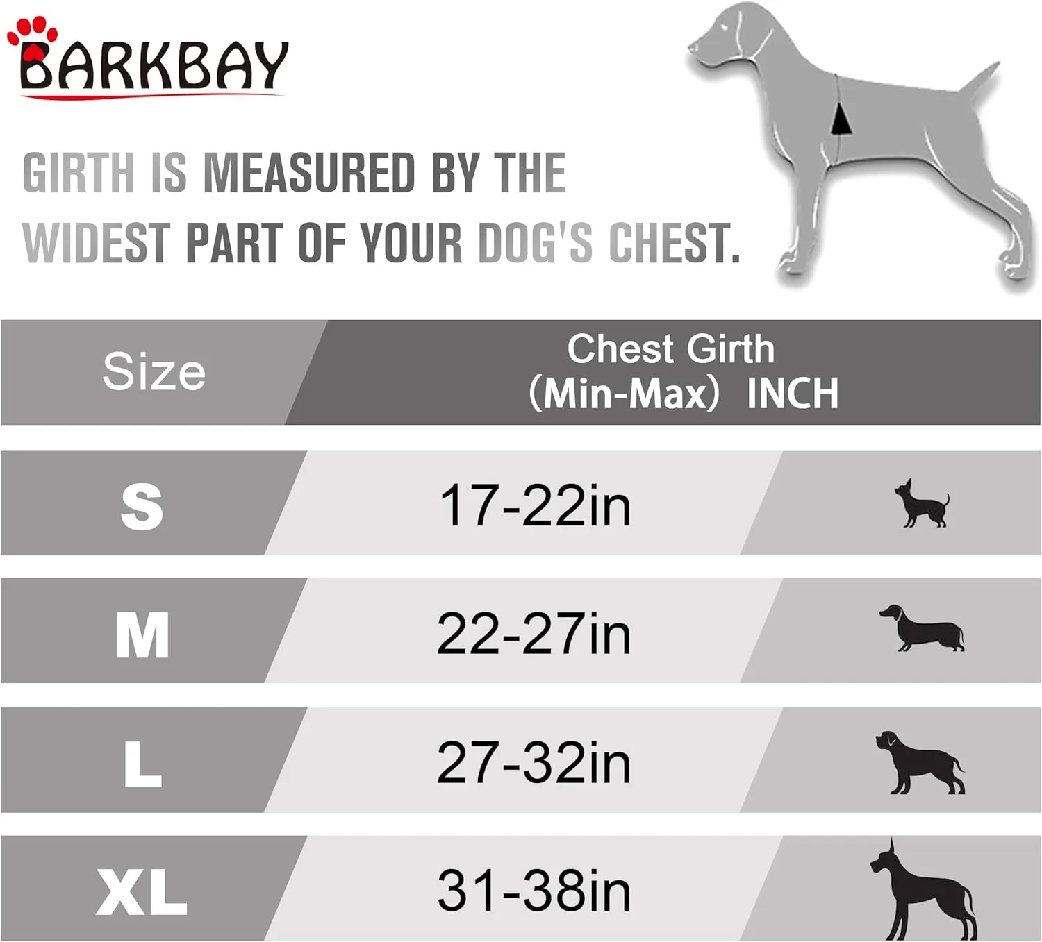 BARKBAY No Pull Dog Harness Front Clip Heavy Duty Reflective Easy Control Handle for Large Dog Walking(Pink,M)