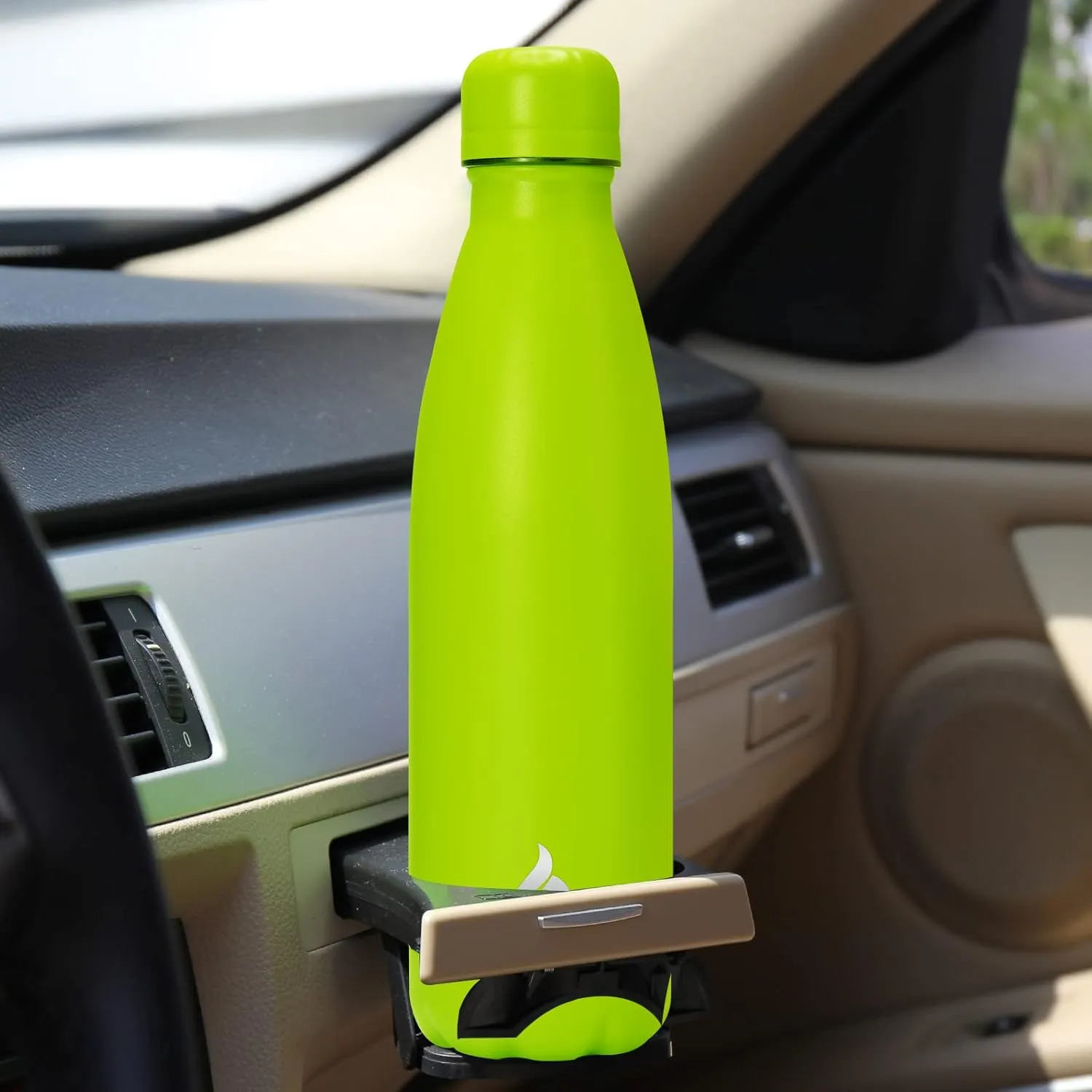 BJPKPK Stainless Steel Water Bottles 17oz Insulated Water Bottle for Travel, Dishwasher Safe,Turquoise
