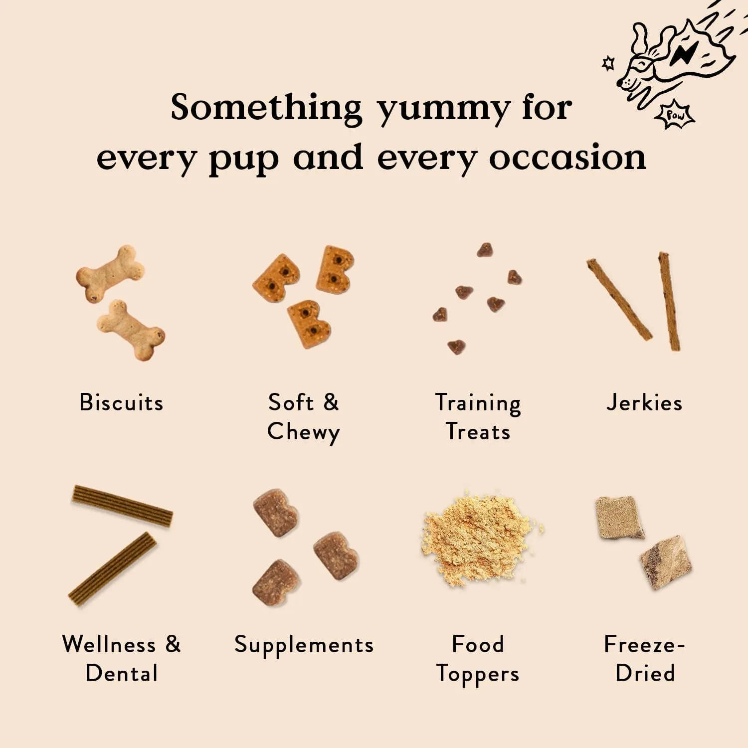 Bocces Bakery Pumpk'n Spice Treats for Dogs, Wheat-Free Everyday Dog Treats, Made with Real Ingredients, Baked in The USA, All-Natural Soft & Chewy Cookies, Pumpkin, Peanut Butter, & Cinnamon, 6 oz