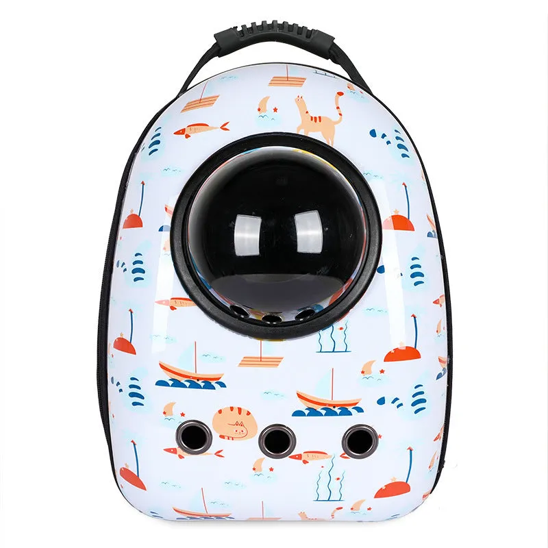 Breathable Pet Capsule Knapsack Travel Bag