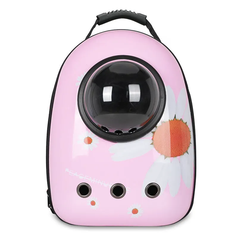 Breathable Pet Capsule Knapsack Travel Bag