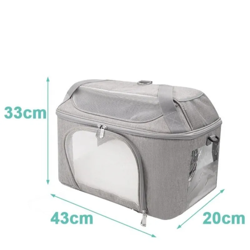 Cat Carrier Breathable Mesh Pet Travel Hand Bag