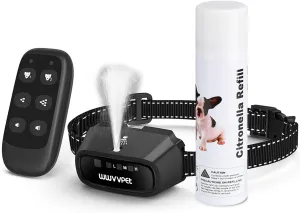 Citronella Dog Training Collar with Remote, Auto   Manual 2 Modes, Spray   Beep Citronella Dog Bark Control Collar, No Electric Shock Humane Safe Rechargeable Waterproof Anti Bark Device for Dogs