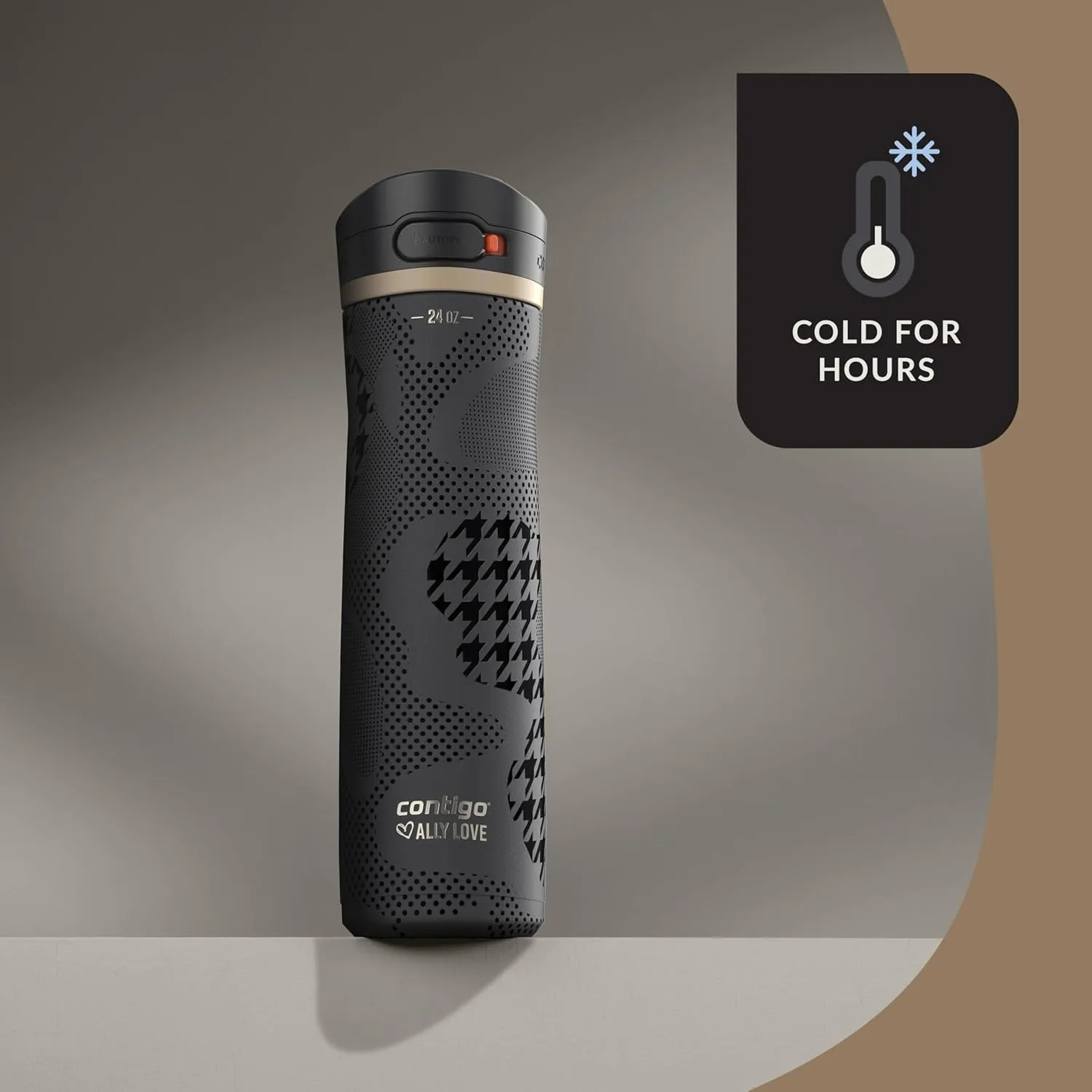 Contigo Jackson Chill 2.0 Stainless Steel Water Bottle with AUTOPOP Lid, 24oz