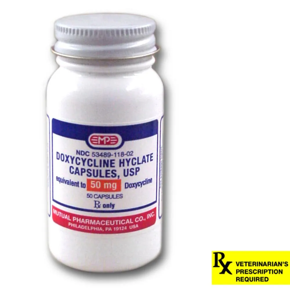 Doxycycline Hyclate (Generic) Capsules