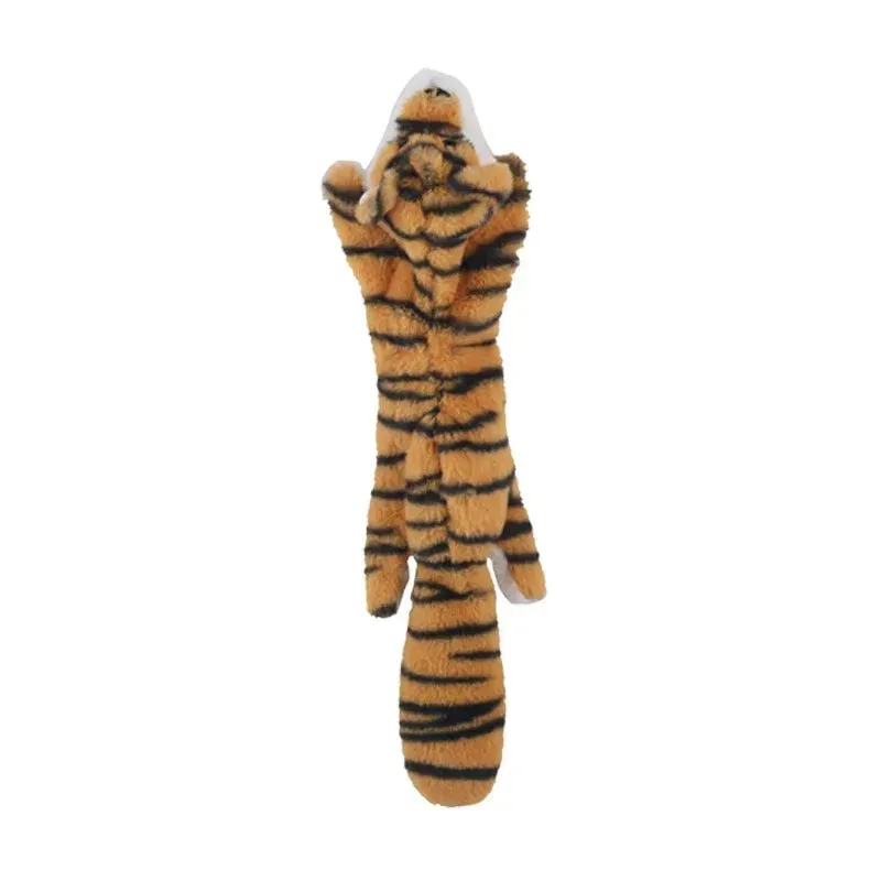 Durable Stuffing-Free Squeaky Dog Toy with Crinkle