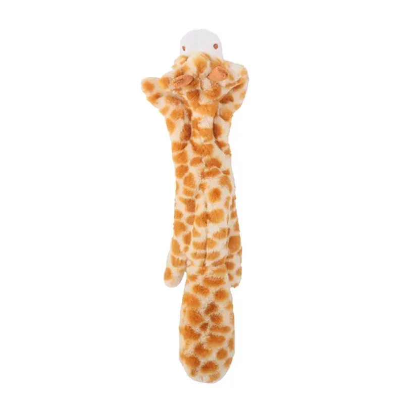 Durable Stuffing-Free Squeaky Dog Toy with Crinkle