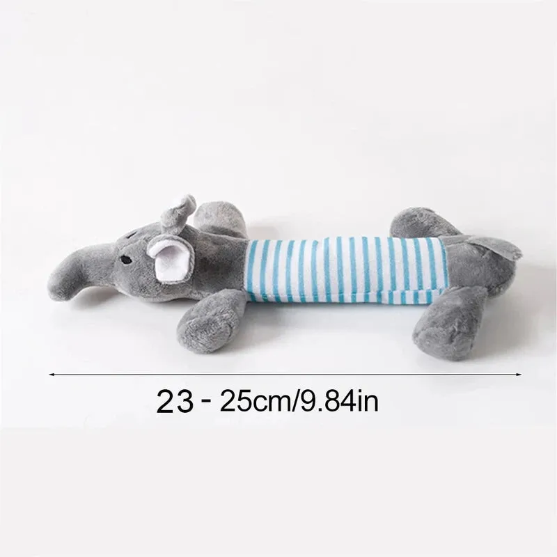 Durable Stuffing-Free Squeaky Dog Toy with Crinkle
