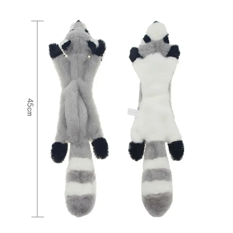 Durable Stuffing-Free Squeaky Dog Toy with Crinkle