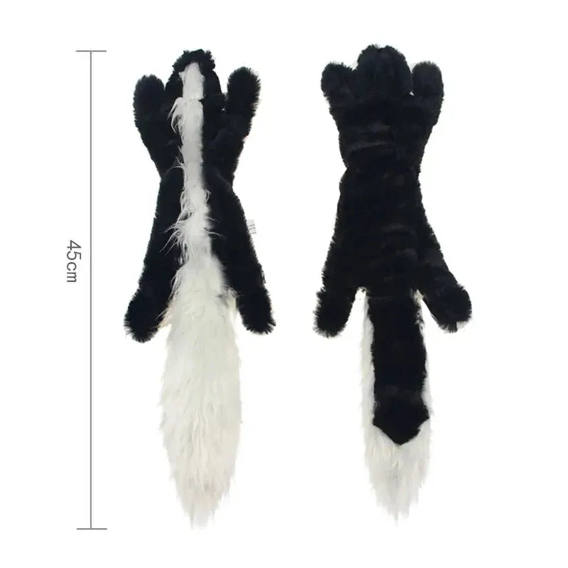 Durable Stuffing-Free Squeaky Dog Toy with Crinkle