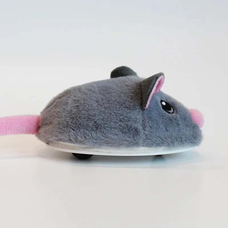 Electric Interactive Mouse Cat Toys Funny Plush Toy Smart Pet Interactive Movement Toys Fast Moving Pet Cat Accessories