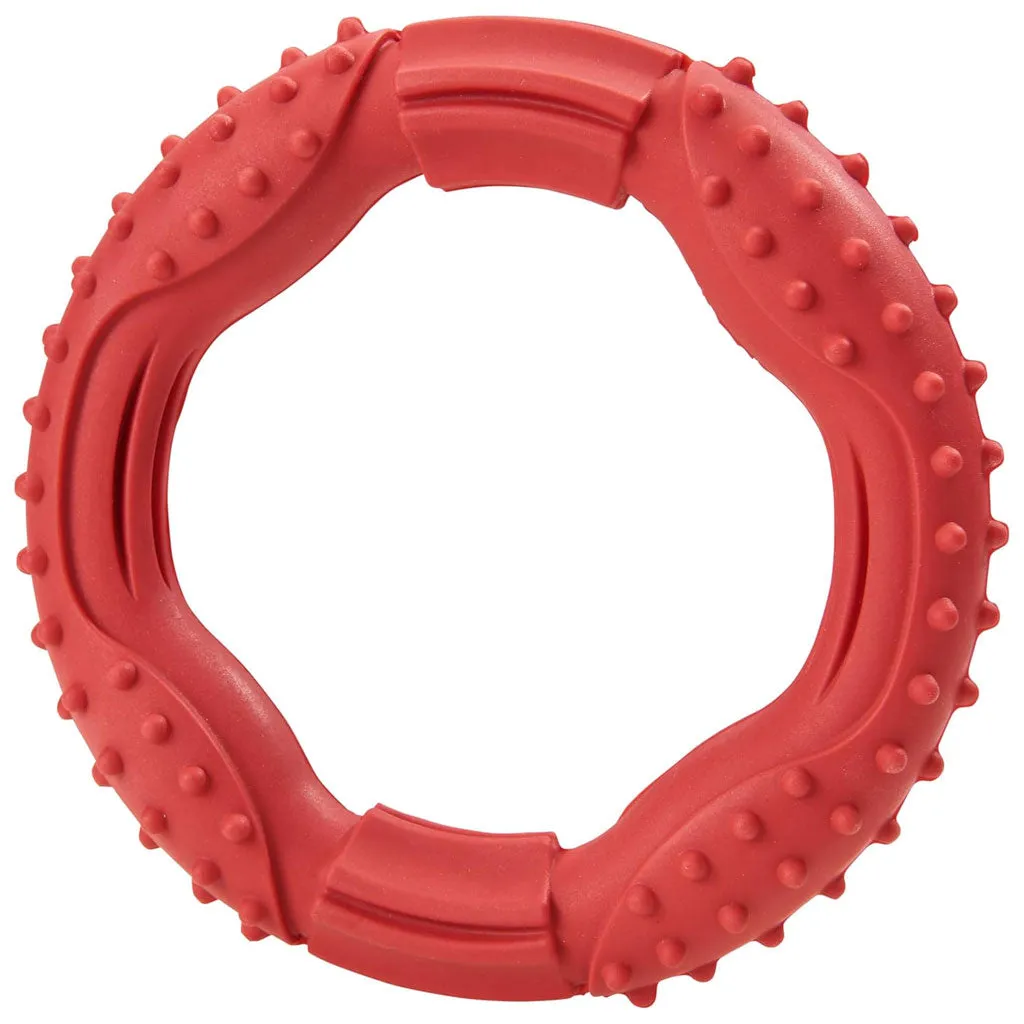 Ethical Pet Spot Barrett Tough Ring Dog Toy 5"
