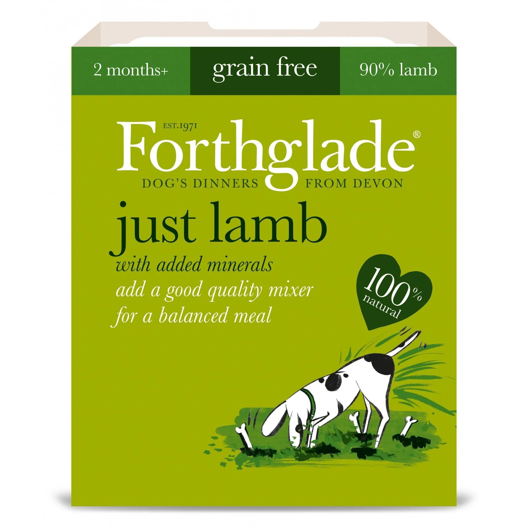 Forthglade Just Lamb Grain Free Wet Dog Food