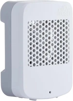 Fresh Products myfresh 2.0 Personal Air Freshener with Dry Fragrance Technology for Small Spaces Compact Design Motion Sensor Battery Operated White Dispenser 1 pk
