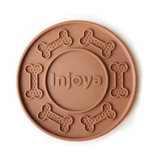 Injoya Lick Mat-Brown for Dogs