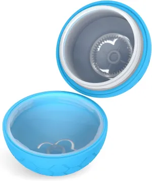 Interactive Dog Toy,Pet Ball Shell (Blue Shell)