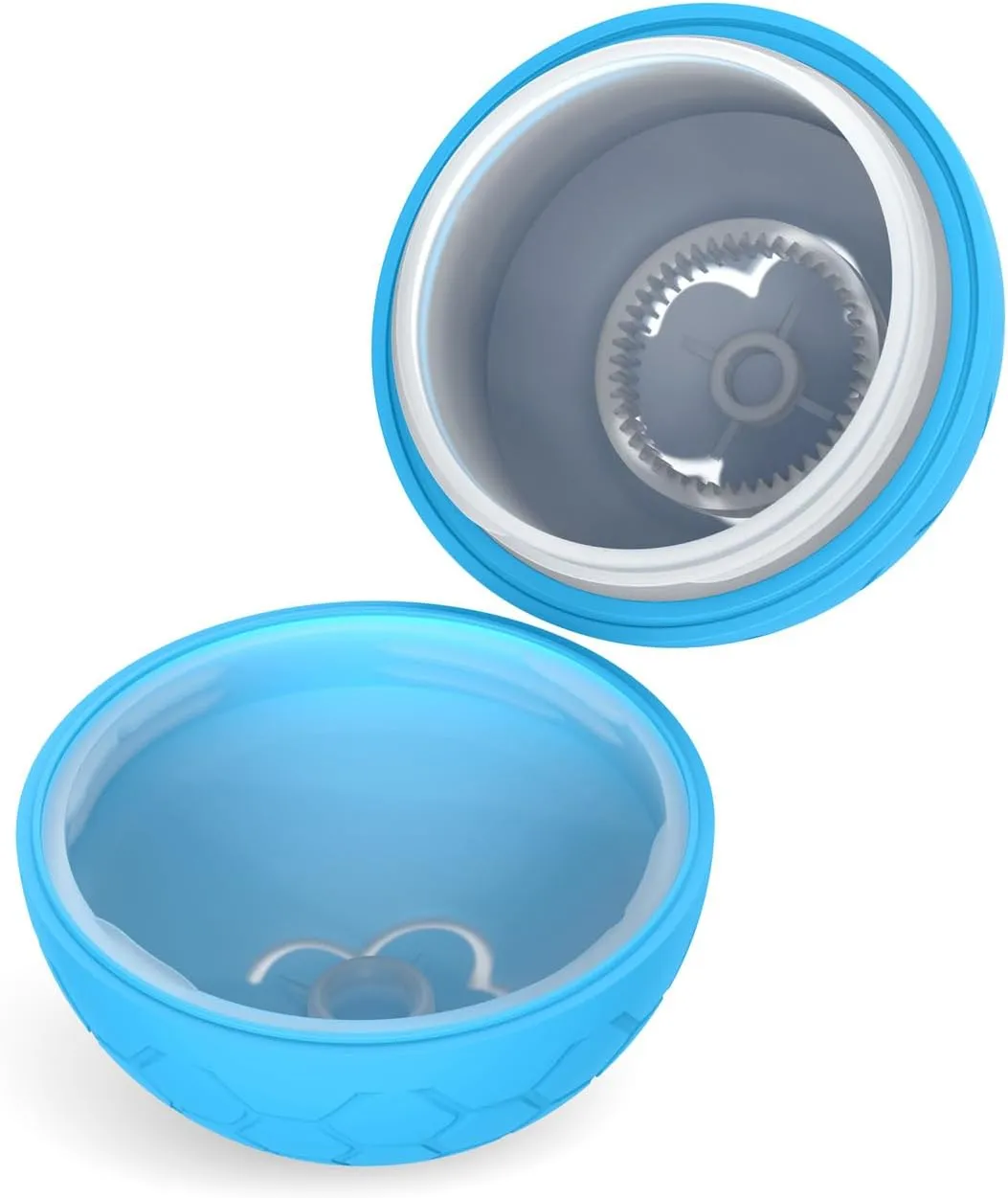 Interactive Dog Toy,Pet Ball Shell (Blue Shell)