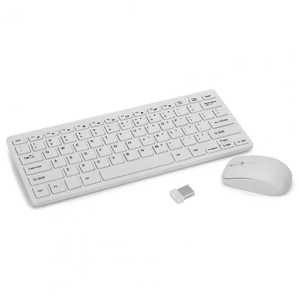 K-03 Wireless Keyboard and Mouse Set Portable Plug Play Mechanical Keyboard Mouse for Computer Laptop PC Keyboard Mouse Set