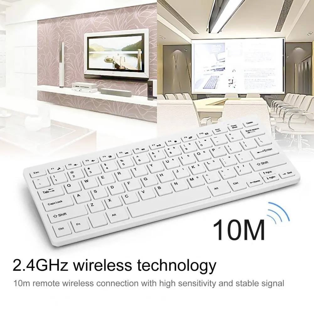 K-03 Wireless Keyboard and Mouse Set Portable Plug Play Mechanical Keyboard Mouse for Computer Laptop PC Keyboard Mouse Set