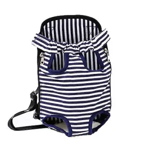 L 38*23cm green and white Outdoor portable pet bag, breathable Mesh backpack for cats and dogs AZ19613