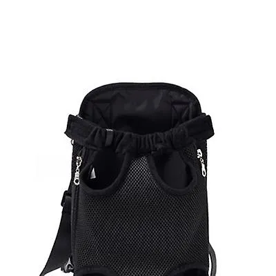 L 38*23cm red Outdoor portable pet bag, breathable Mesh backpack for cats and dogs AZ19629