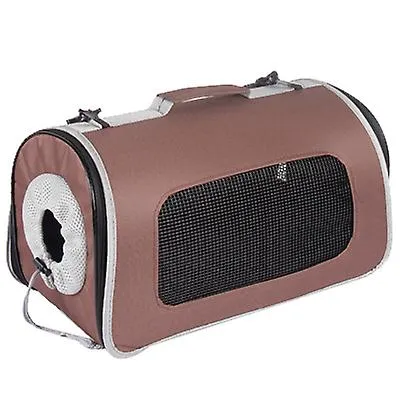 L 50*25*30cm brown Portable pet cat travel backpack£¬shoulder bags AZ18153