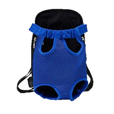 M 30*20cm color bar Outdoor portable pet bag, breathable Mesh backpack for cats and dogs AZ19600