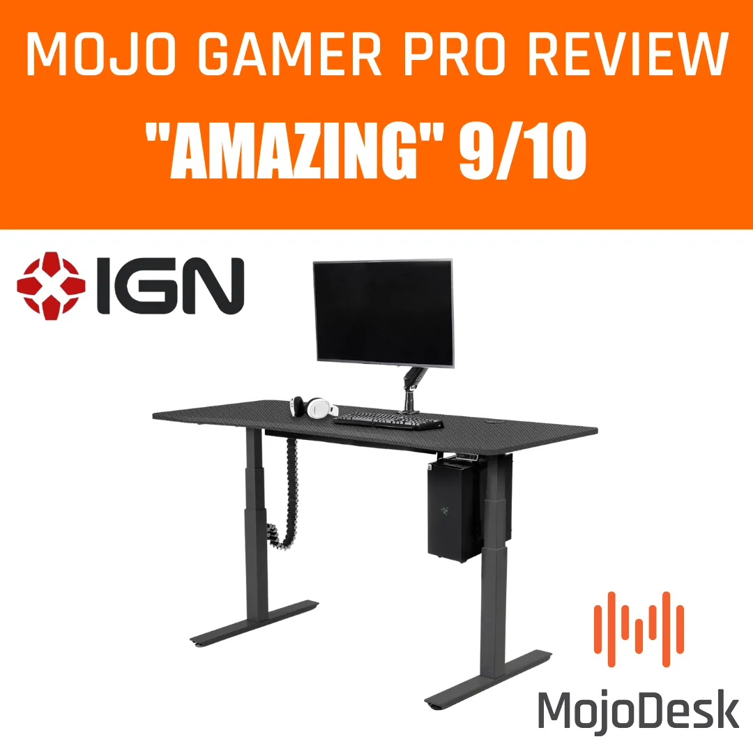 Mojo Gamer Pro BUNDLE: Standing Gaming Desk