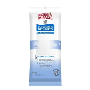 Nature's Mircale Deodorizing Bath Wipes - Sunkissed Breez - 25 Count