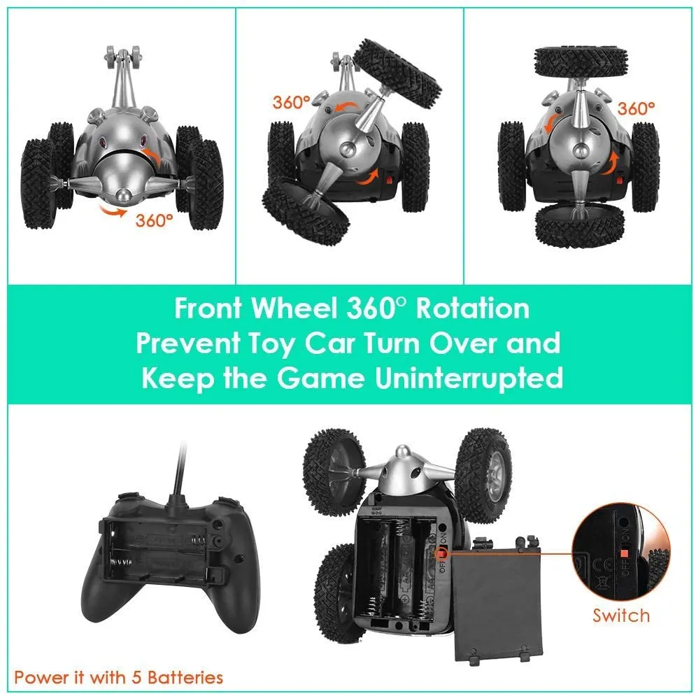 New Version Mouse Shape Interactive,Rat Sound Chaser Prank Car For Kitten