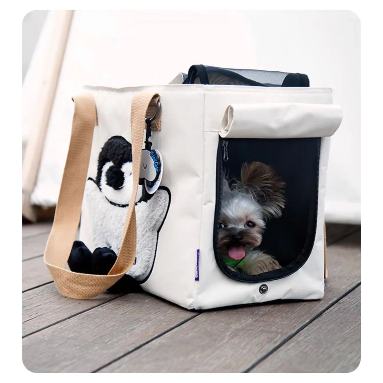 NIAN'GAO Pet Shoulder Travel Bag For Cats and Dogs