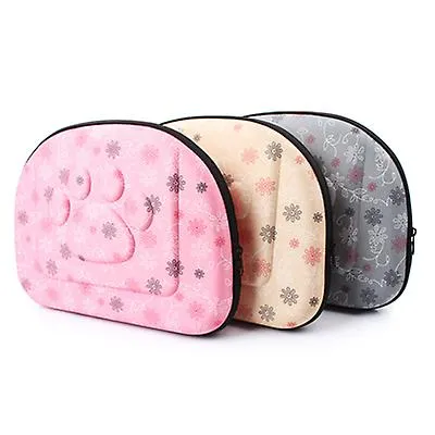 pink Outdoor Portable Pet Breathable Shoulder Bag, Folding Travel cat Backpack AZ16643