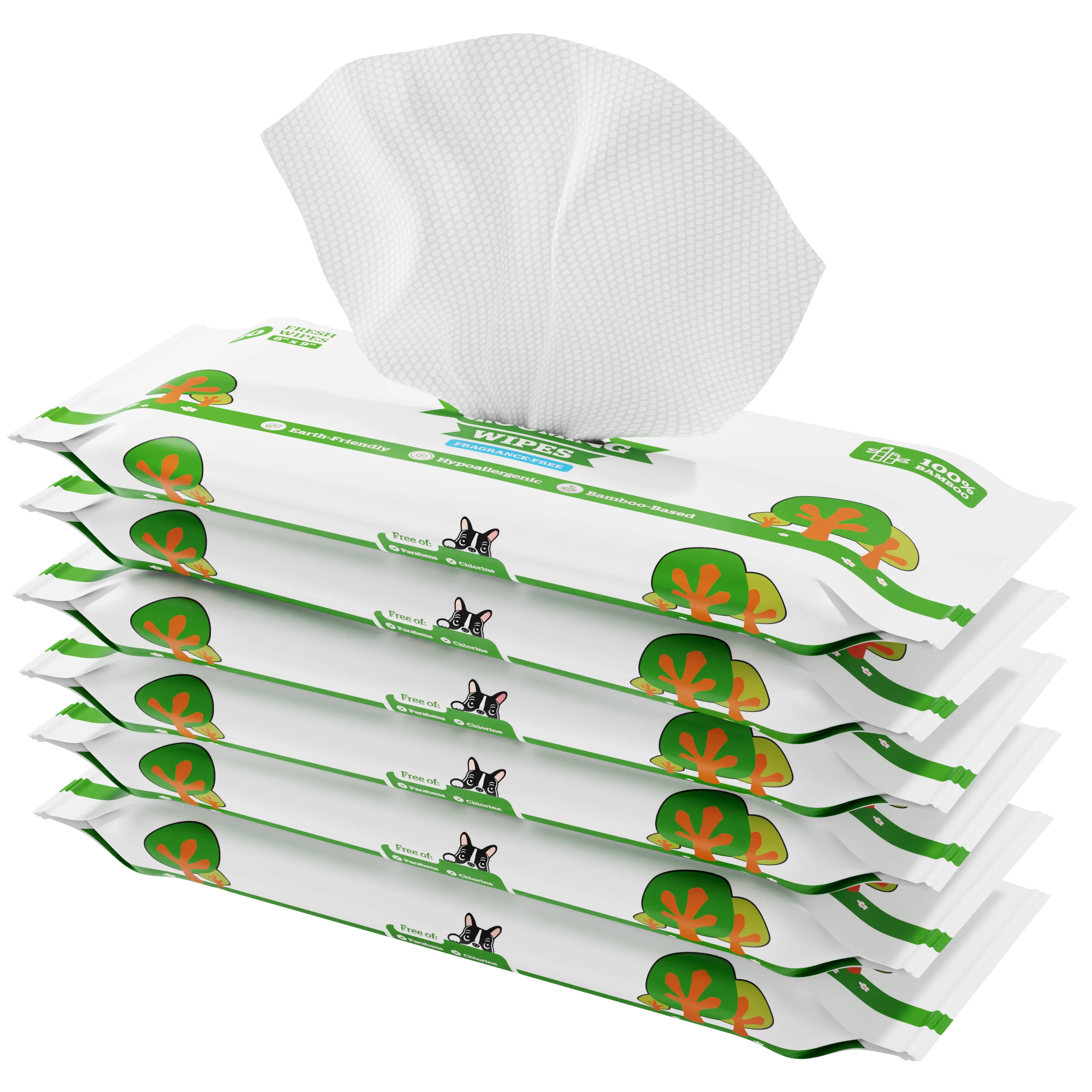 Pogi's Plant-Based Dog Grooming Wipes Travel Packs