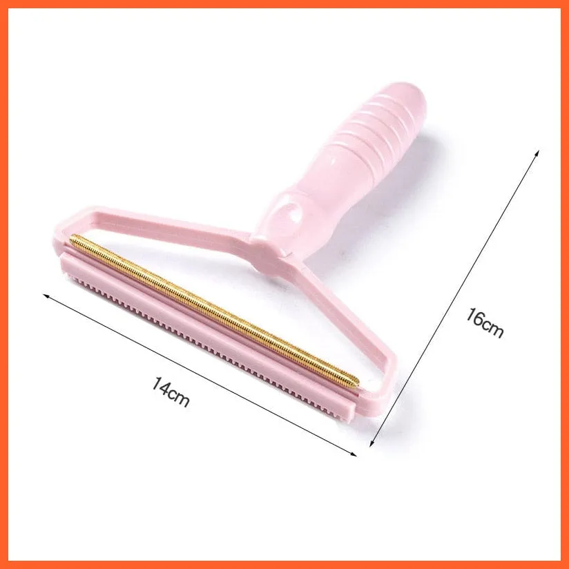 Portable Pet Hair Remover Brush | Lint Remover Brush | Fuzz Fabric Shaver