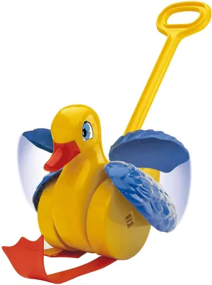 QUERCETTI Quack and Flap Duck Push Toy
