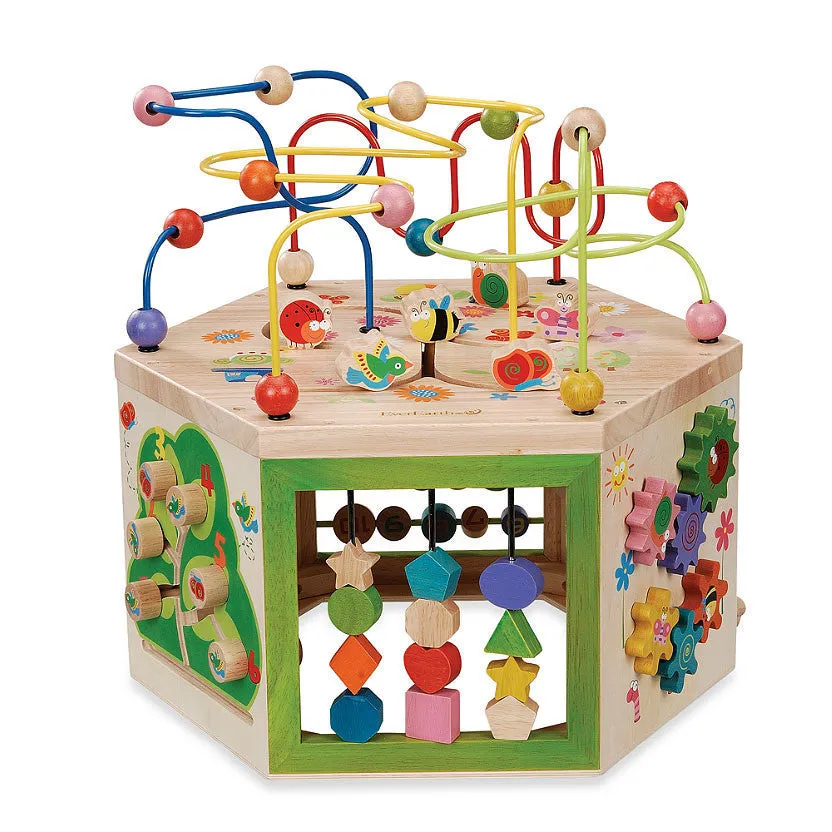 Round and Swirley Bead Maze