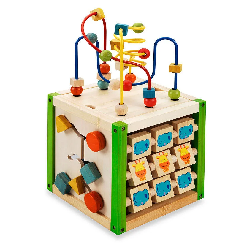 Round and Swirley Bead Maze
