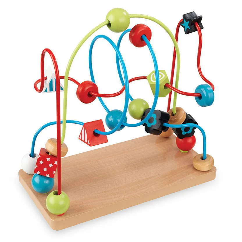 Round and Swirley Bead Maze