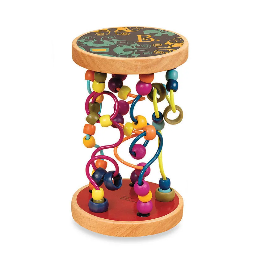 Round and Swirley Bead Maze