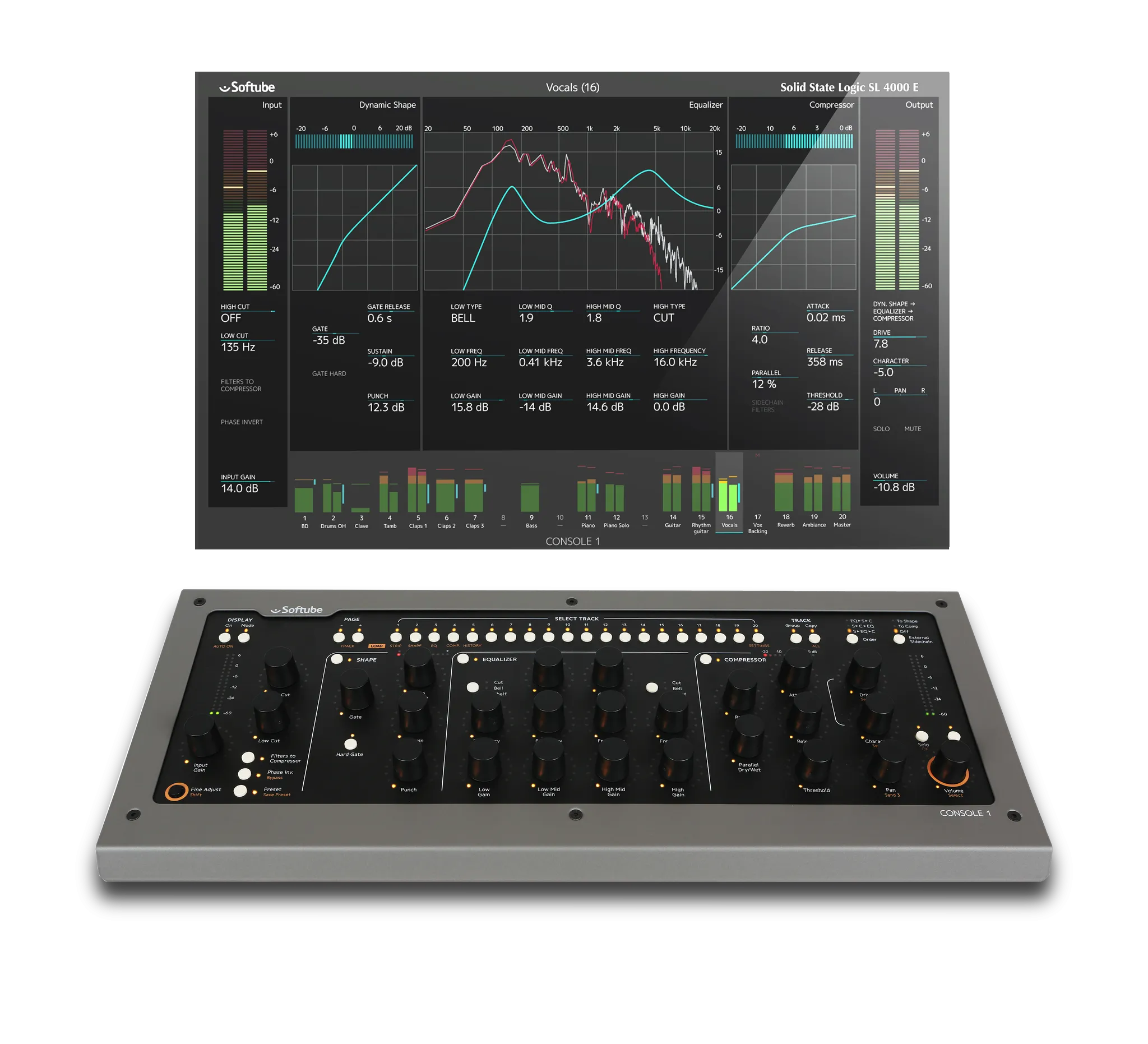 Softube Console 1 MKII Hardware Controller