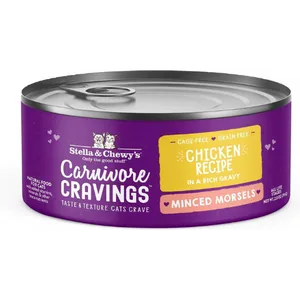Stella & Chewy's Carnivore Cravings Cage-Free Chicken Flavored Minced Wet Cat Food