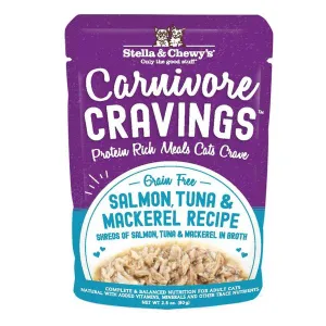 Stella & Chewy's Carnivore Cravings Salmon and Tuna Wet Cat Food - 2.8 Oz - Case of 24