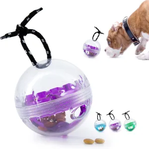 SVD.PET Dog Activity Ball: Interactive Treat Dispensing Toy, Slow Feeder, Great Gift for Dogs (Purple)