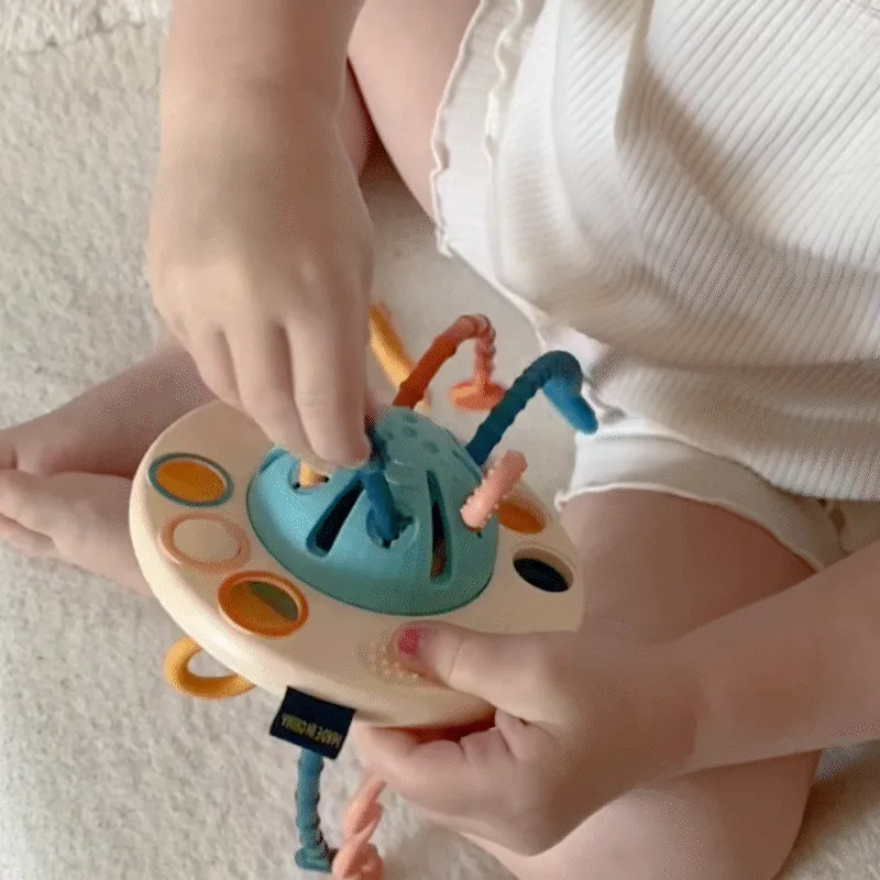 UFO Silicone Pulling Toy